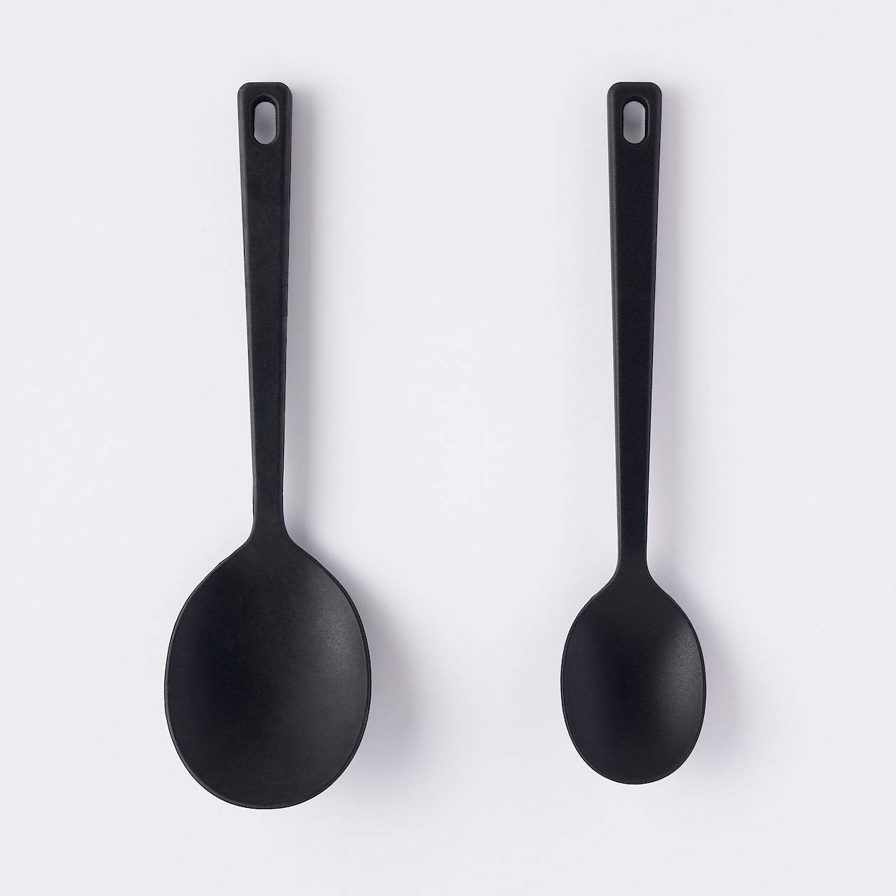 Muji Silicone Cooking Spoon Small 25Cm Black