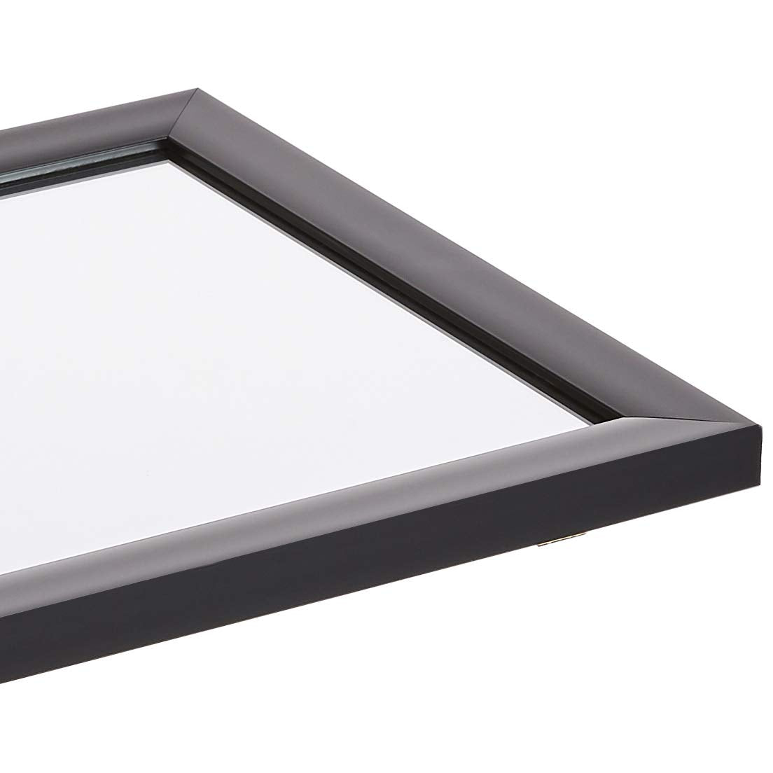 Amazon Basics Rectangular Wall Mirror 16 x 20 - Standard Trim  Black