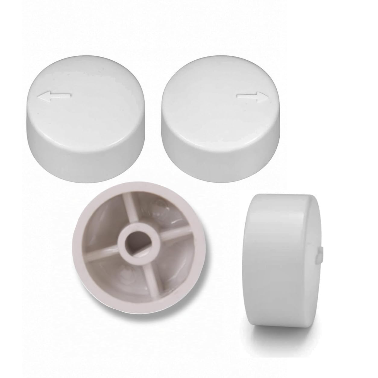 Brinds Ceiling Fan Control Knobs (Pack Of 4) - Universal Replacement Abs Speed Control Knobs For Ceiling Fans
