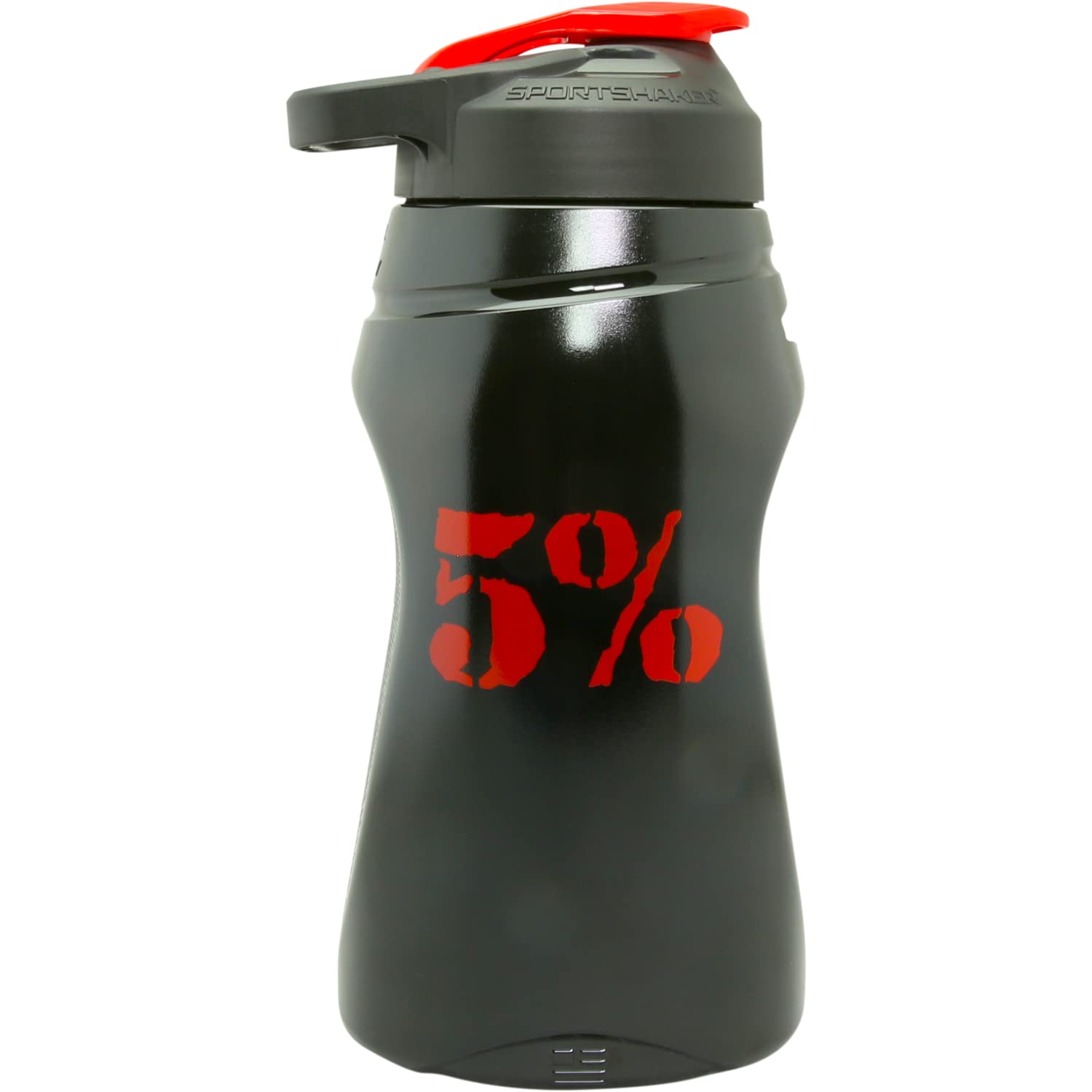 5% Nutrition Half Gallon Water Bottle With Handle | 64 Oz Water Bottle | Big Water Jug For Sports | 64 Oz Gym Water Bottle | Lar