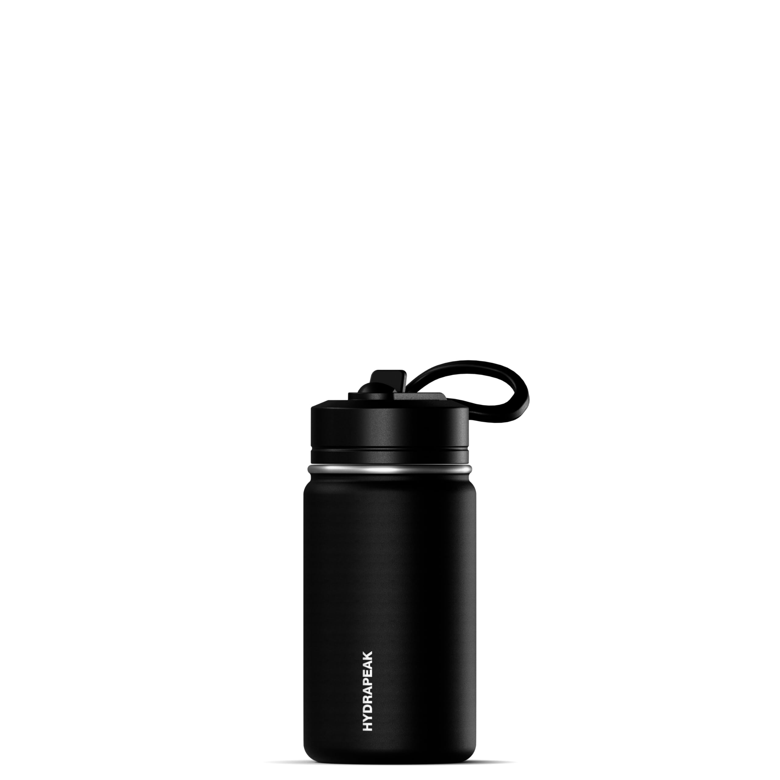 Hydrapeak Mini 14oz Water Bottle with Straw Lid, Stainless Steel Double Wall Insulated | LeakProof and SpillProof Bottle for S