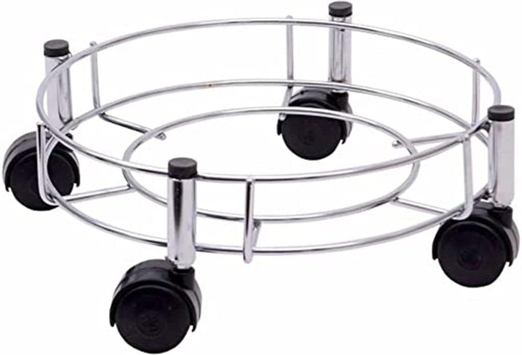 A To Z Hub La Pan Organizer Pot Stand Pan Tawa Kitchen Rack For Storage Cast Iron Skillets, Griddles And Shallow Pots, Space Sav
