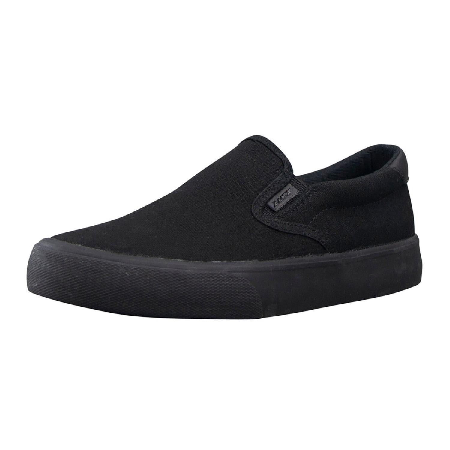 Lugz Womens Clipper Classic Slip-On Fashion Sneaker, Black, 10