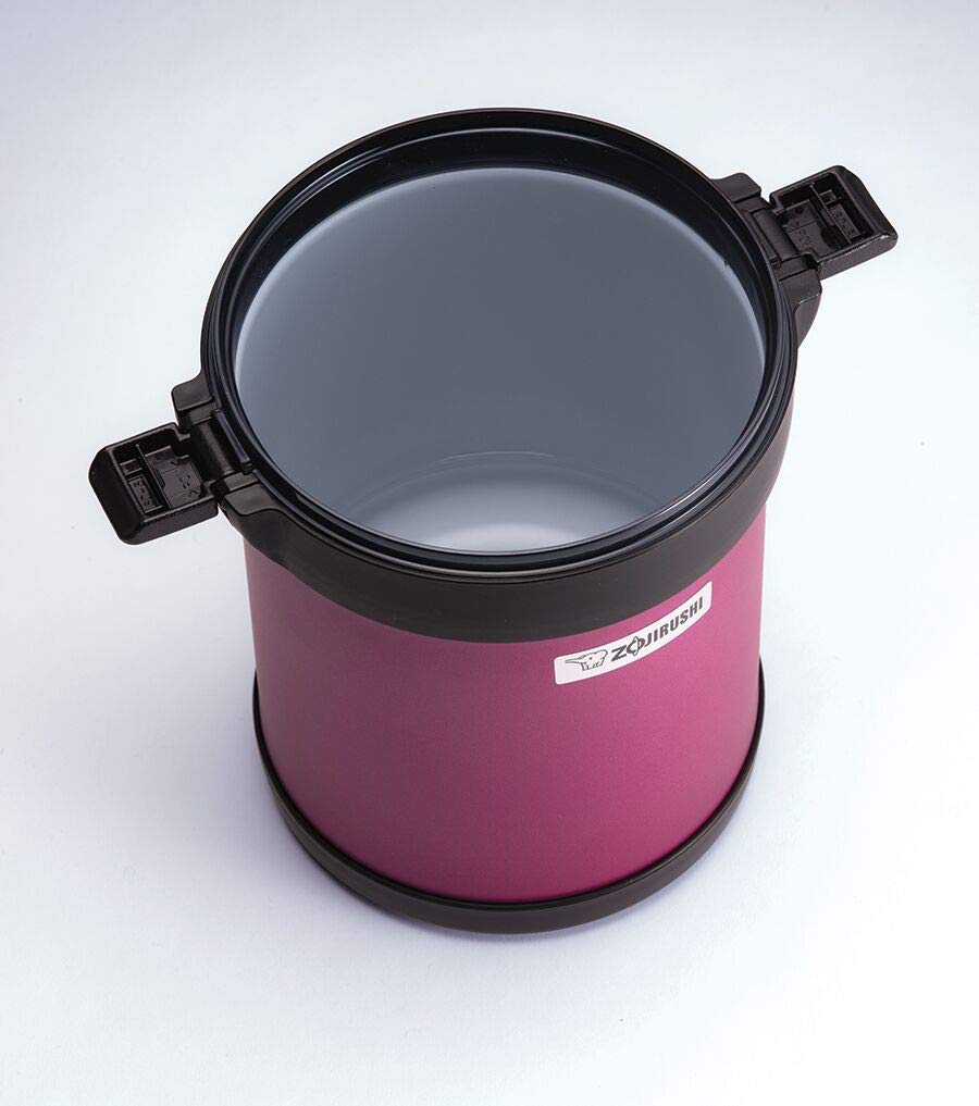 Zojirushi SL-JBE14VZ Mr. Bento Stainless Lunch Jar 41 Oz Plum