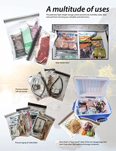 Loksak - Aloksak Waterproof Cellphone Dry Bags - Airtight Underwater Phone Pouch - Touch Screen Compatible (2 Pack - 6 Inch X 6