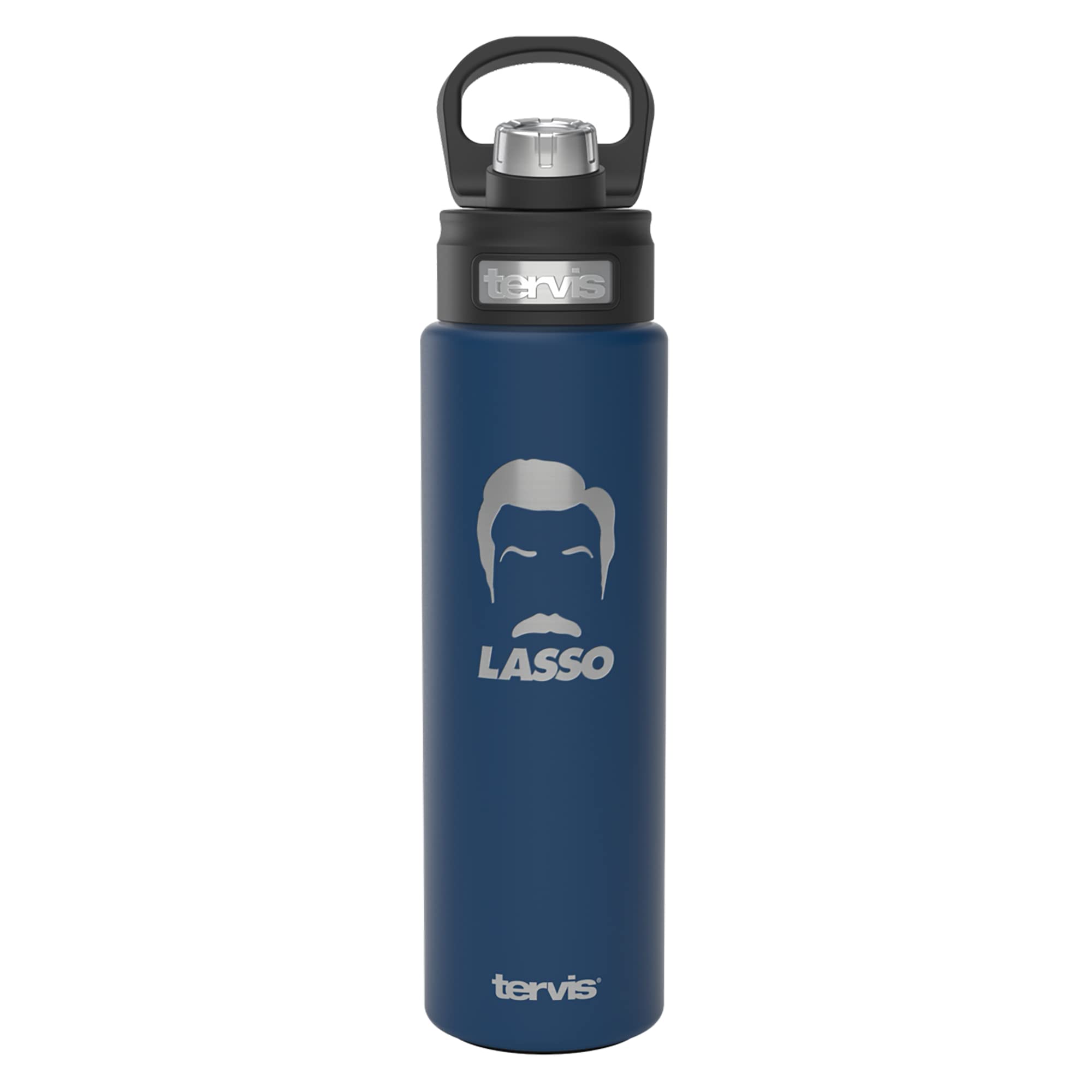 Tervis Ted Lasso Silhouette Water, 24Oz Wide Mouth Bottle, Stainless Steel