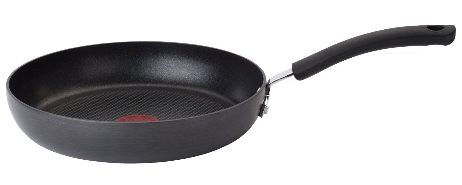 T-fal Ultimate Hard Anodized Nonstick Fry Pan 12 Inch Oven Safe 400F Cookware, Pots and Pans, Dishwasher Safe Grey