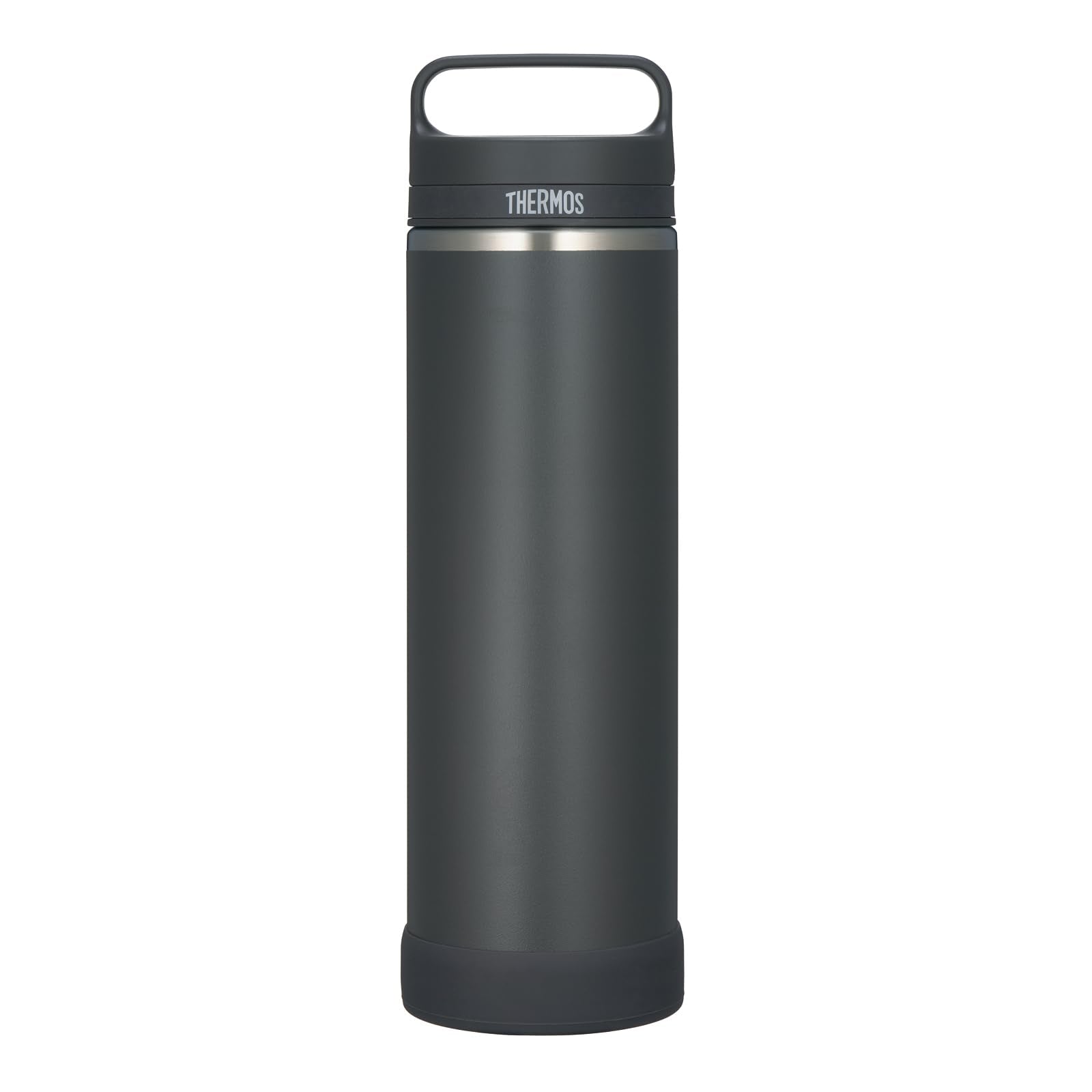 Thermos JOW1000 SMB Vacuum Insulated Travel Mug with Carry Handle, 33.8 fl oz (1 L), Smoke Black