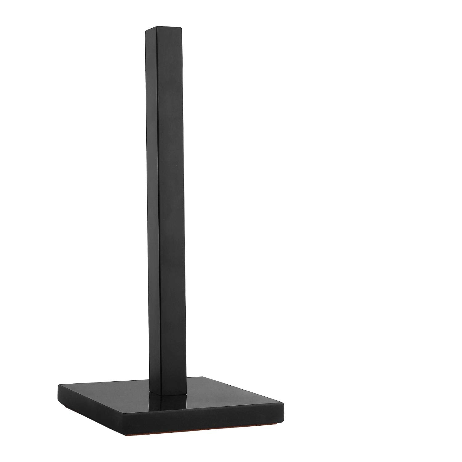Lutavoy Paper Towel Holders Kitchen Standing Paper Towel Roll Holders With Marble Base Copper Plated(Kz50 Black&Black)