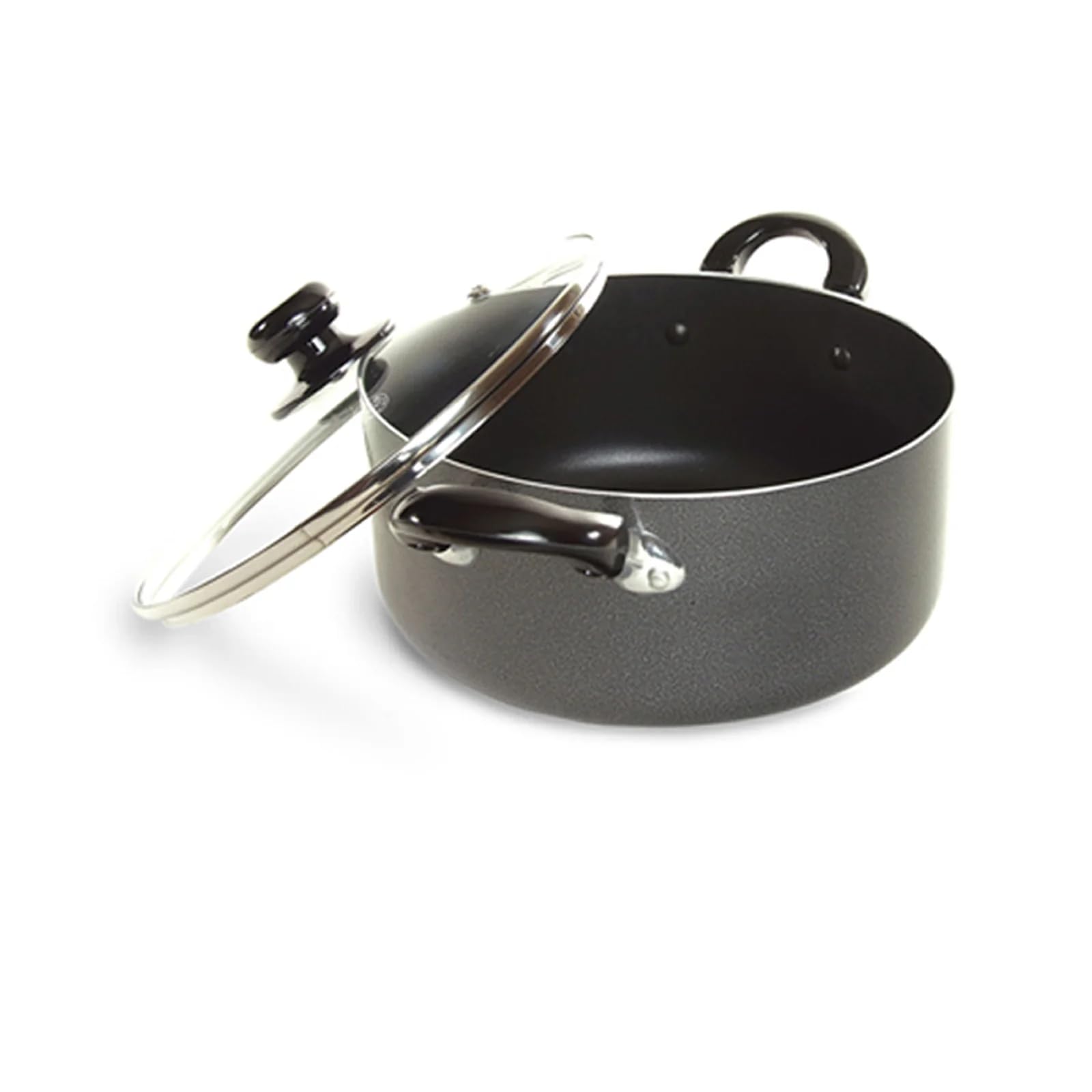 Better Chef 6-Quart Heavy-Gauge Aluminum Dutch Oven with Glass Lid