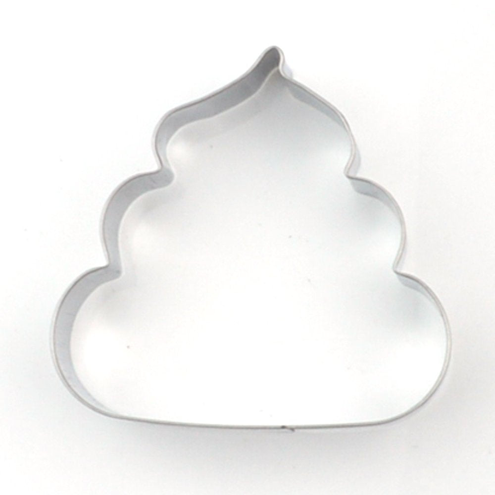 Gxhuang Cute Dung Cookie Cutter - Stainless Steel (Poo)