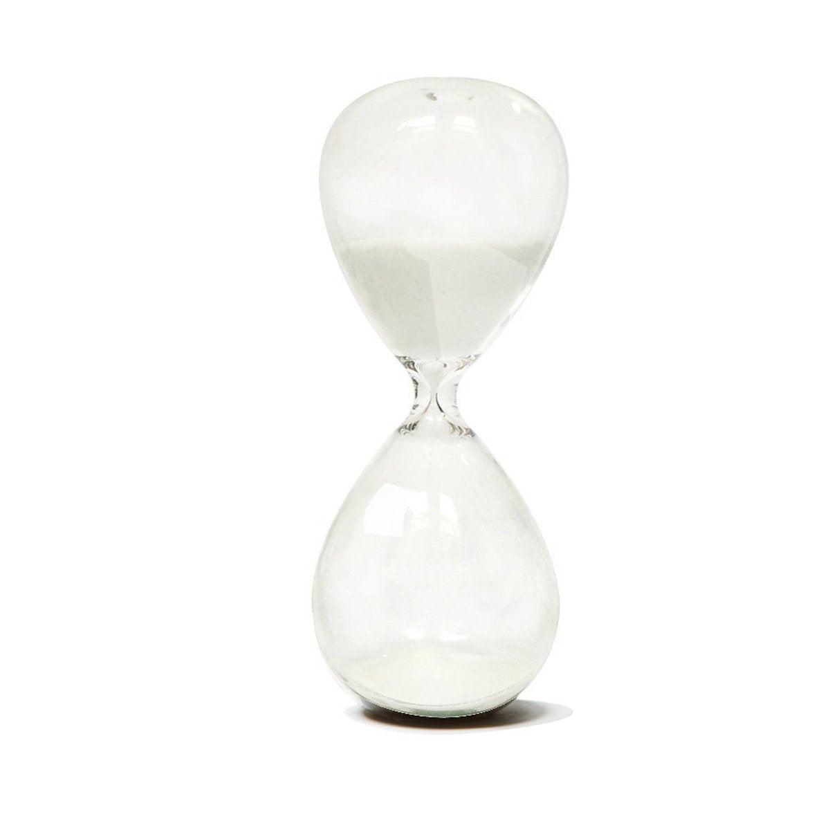 Swisselite Hourglass Sand Timers, Hourglass Sand Clock Inspired Glass For Home, Desk, Office Decor (8.5Inch-60Mins Blue)