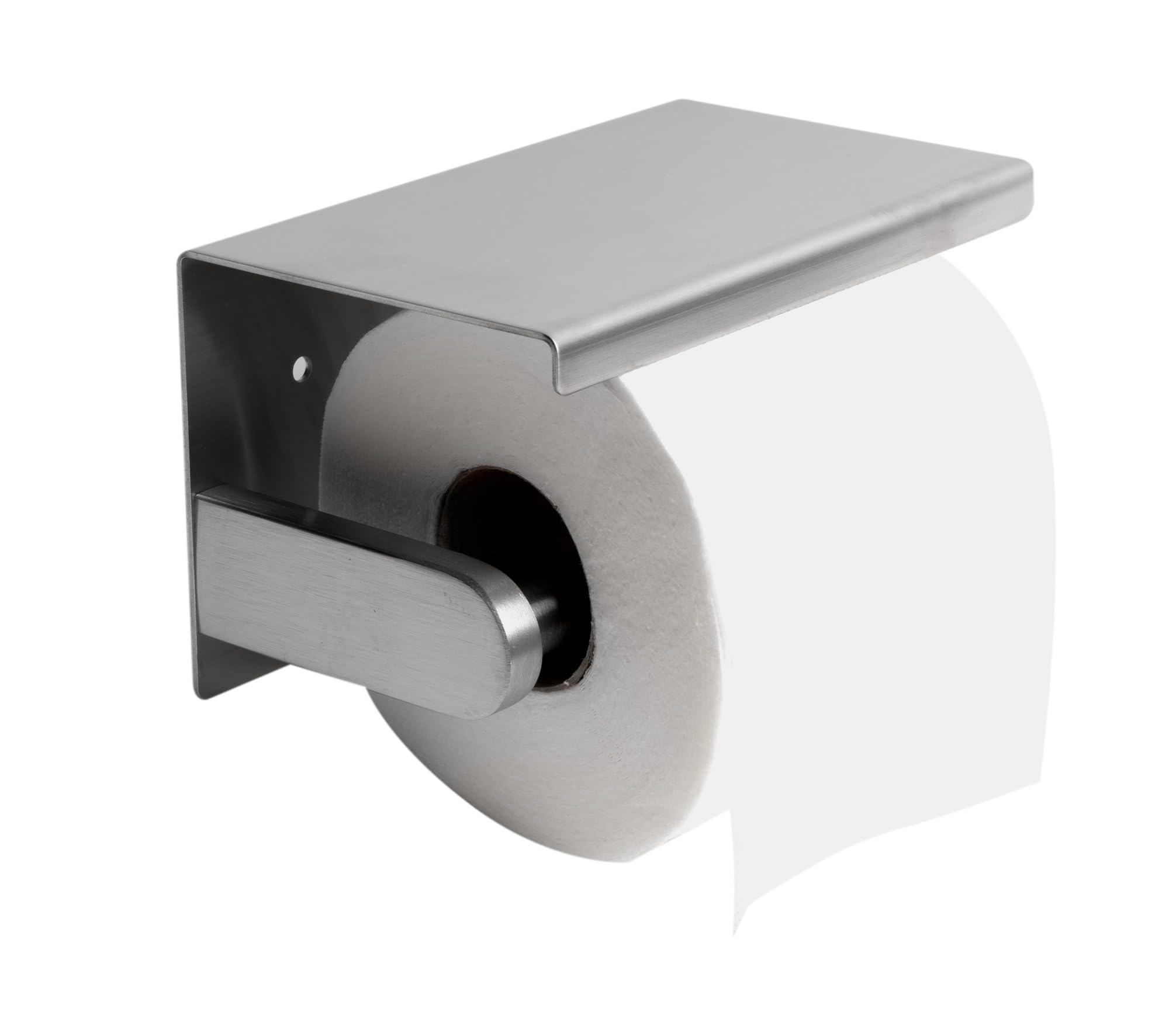 Alfi Brand Abtp66-Bss Brushed Stainless Steel Toilet Paper Holder With Shelf