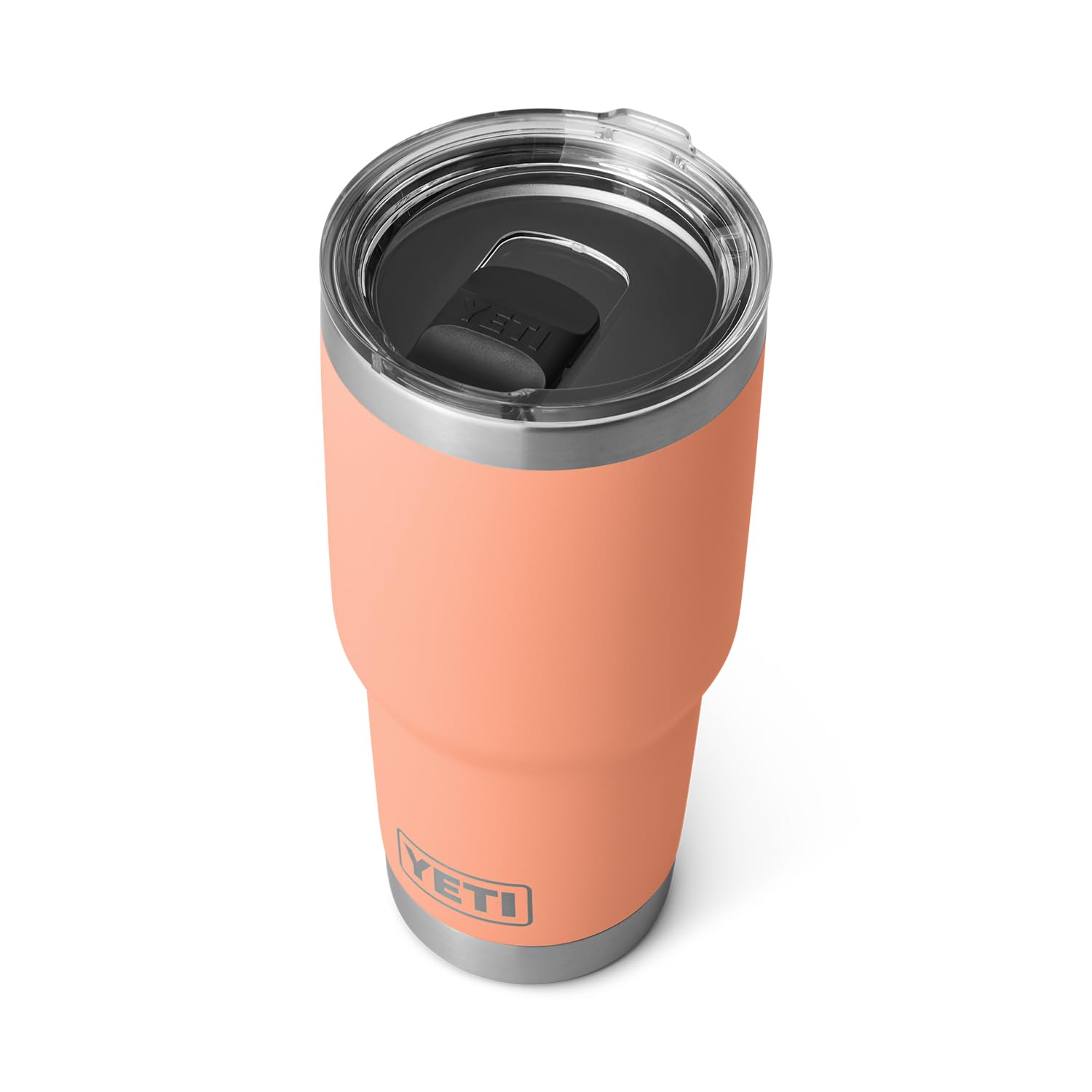 Yeti Rambler 30 Oz Tumbler, Stainless Steel, Vacuum Insulated With Magslider Lid, Low Country Peach