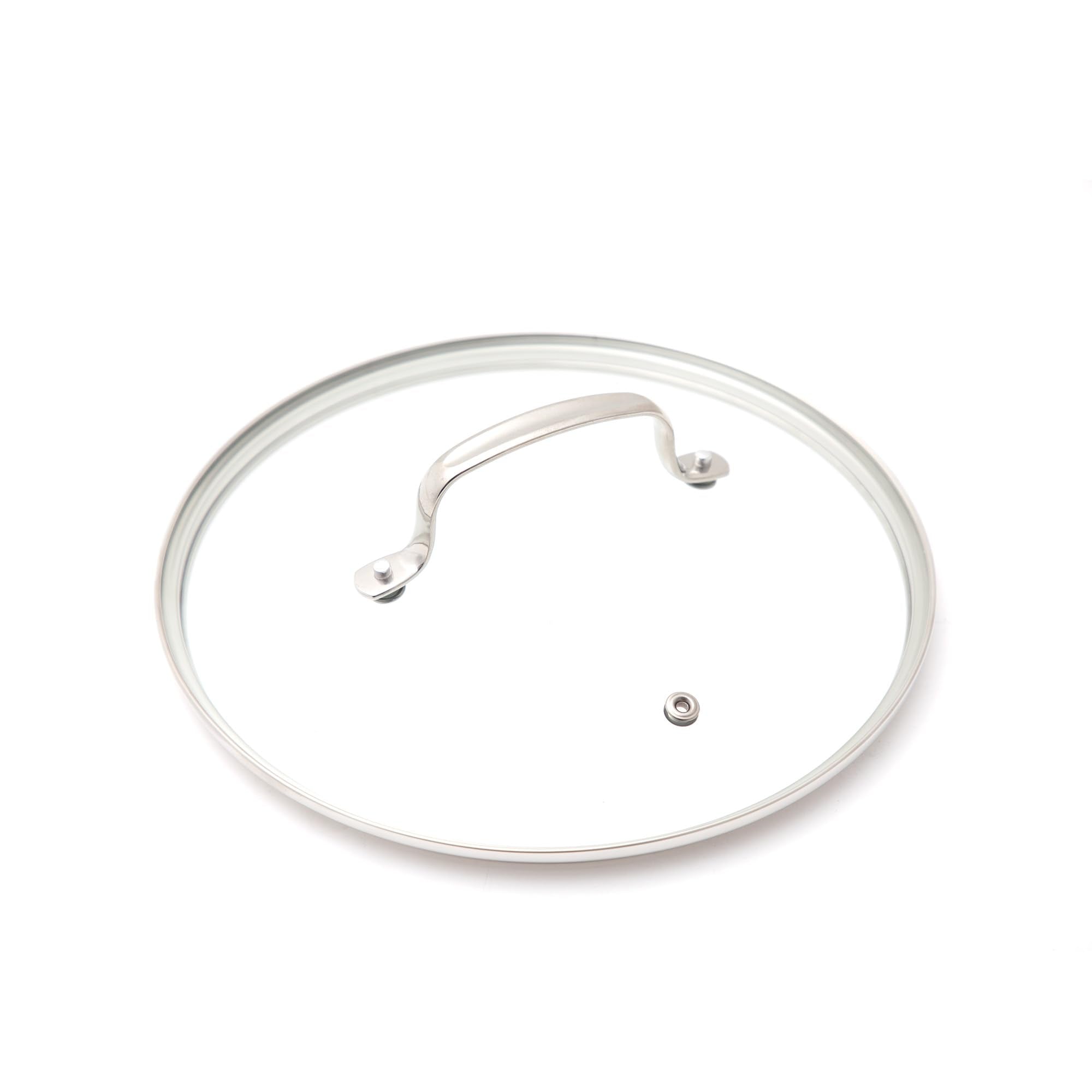 Nuwave 2QT Vented Tempered Glass Lid for Saucepan, Oven Safe up to 350F, Dishwasher Safe, ShatterResistant, Easy to Clean, Stai