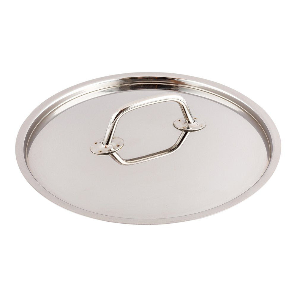 Restaurantware Lid Only: Met Lux Lid For 6 Quart Induction Sauce Pan 1 Lid For Deep Sauce Pan - Sauce Pan Sold Separately With H