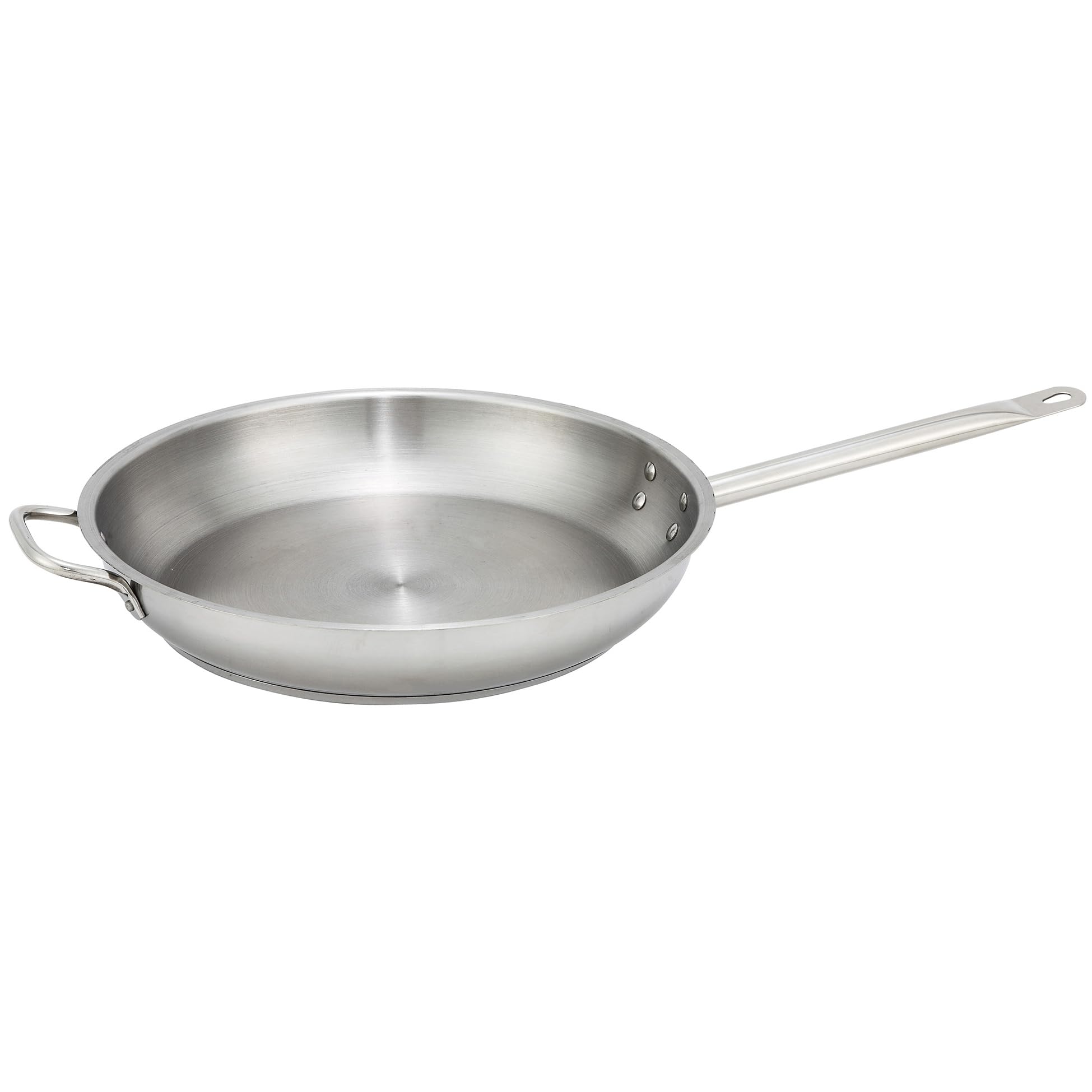 Winware Ssfp-12 Frypanss, 12 Inch, Stainless Steel