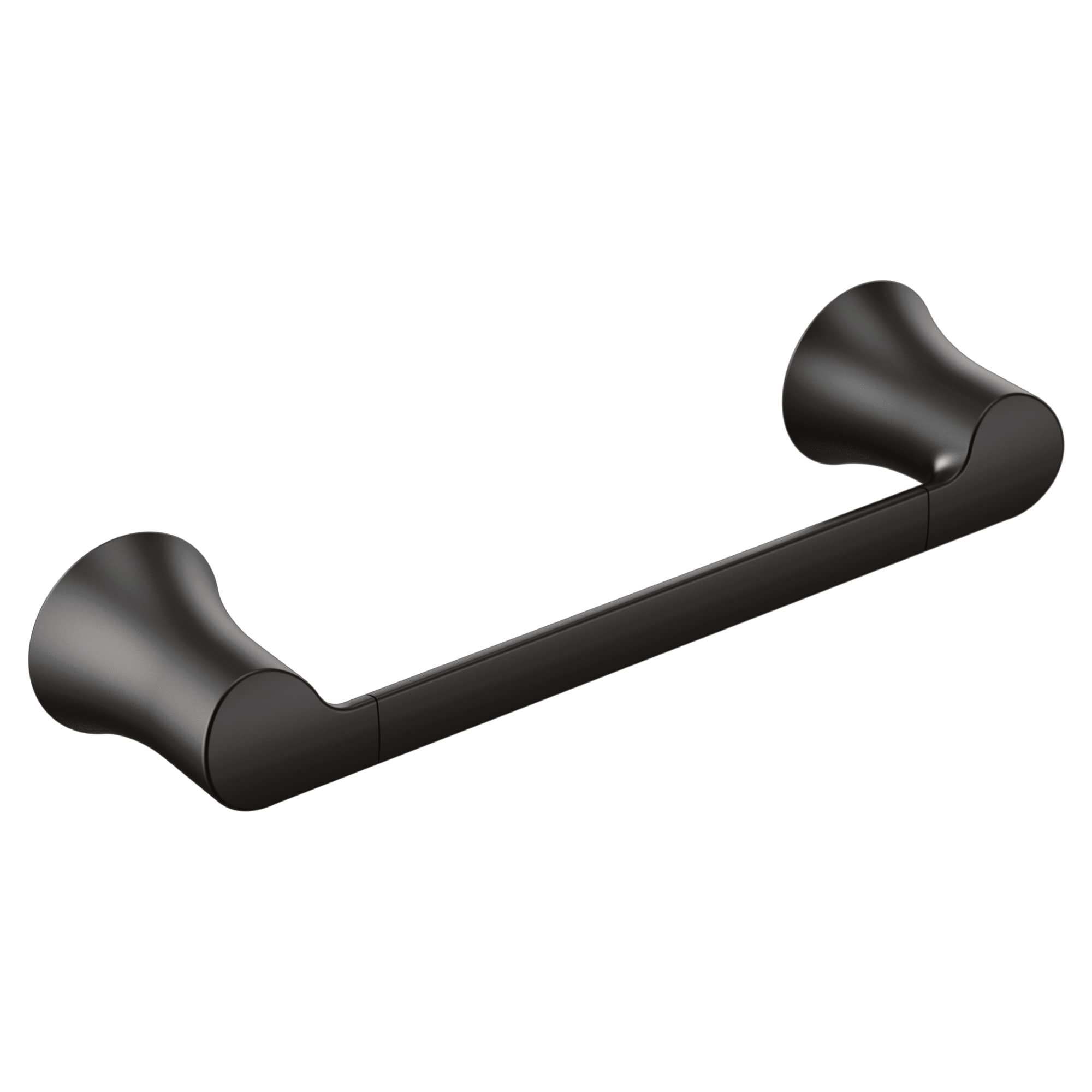 Moen Doux Matte Black Bathroom-Towel, Hand -Towel Bar, Yb0286Bl