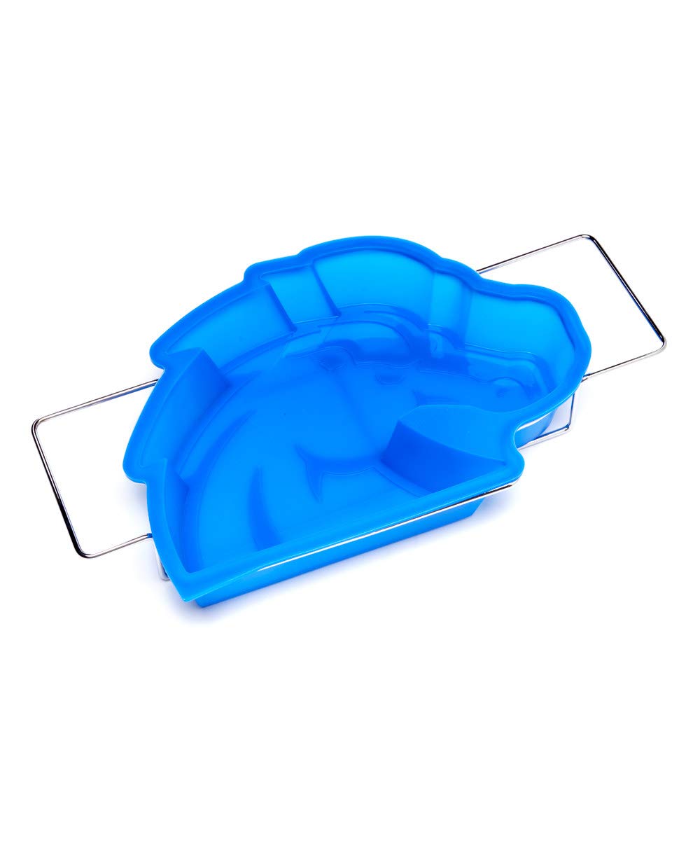 MasterPieces Game Day - FanPans NCAA Boise State Broncos Team Logo Silicone Cake Pan - Dishwasher Safe