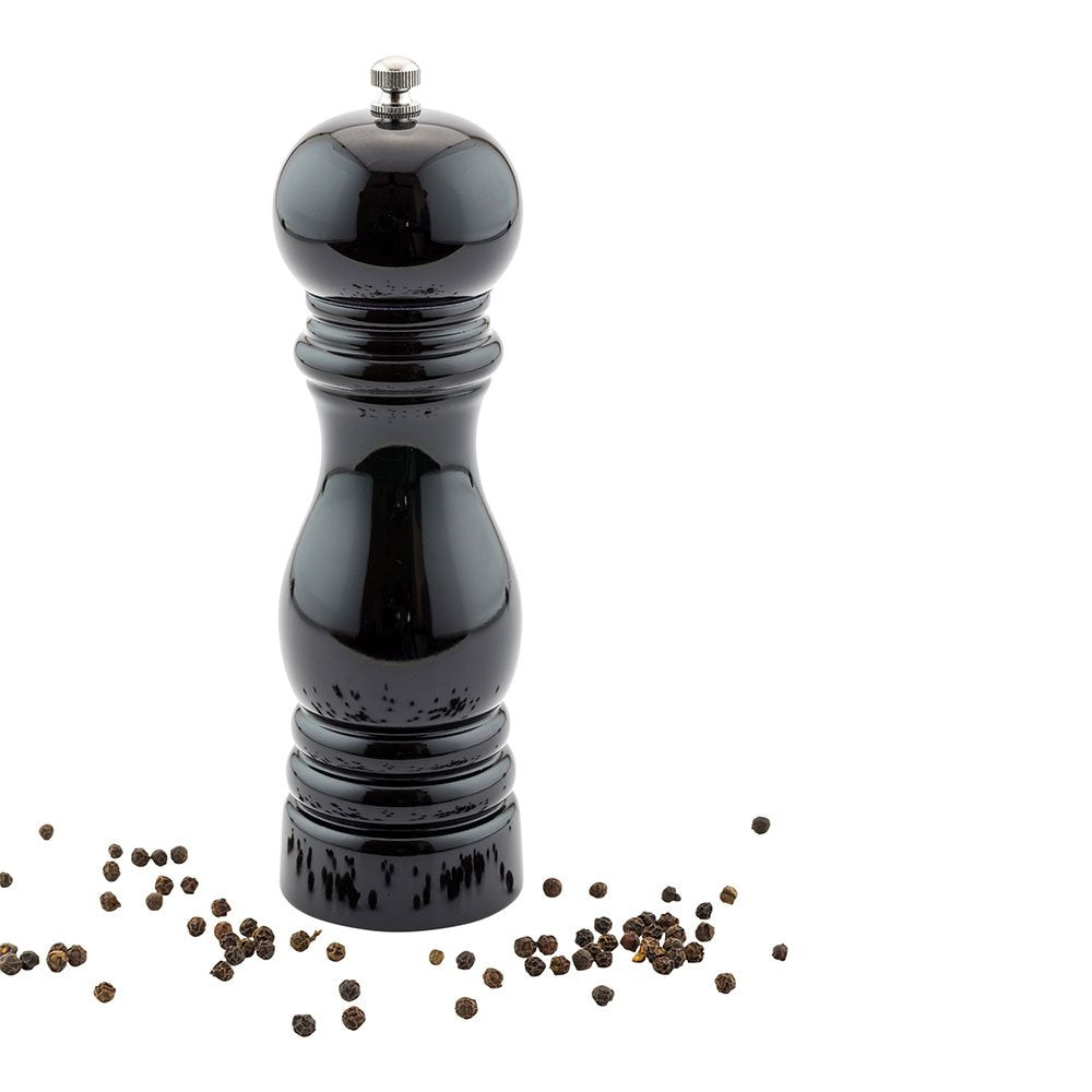 Restaurantware 7.5-In Classic French Pepper Mill: Perfect For Restaurants Cafes And Catered Events - Adjustable Coarseness Peppe