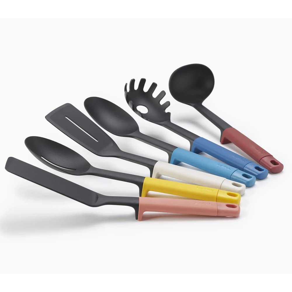 Joseph Joseph Elevate Carousel 6-Piece Utensil Set With Rotating Storage Stand, One Size, Multicolor