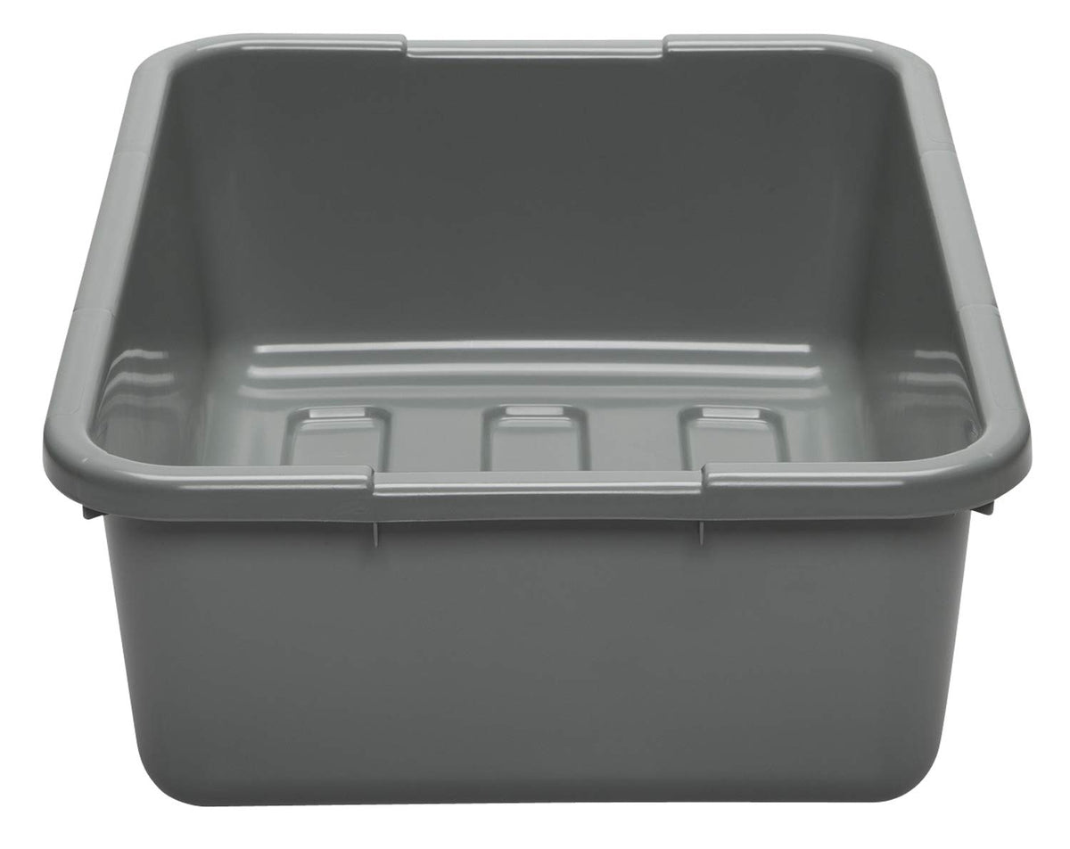 Cambro 21157CBP180 Cambox 21'' x 15'' x 7'' Light Gray Polyethylene Pl ...