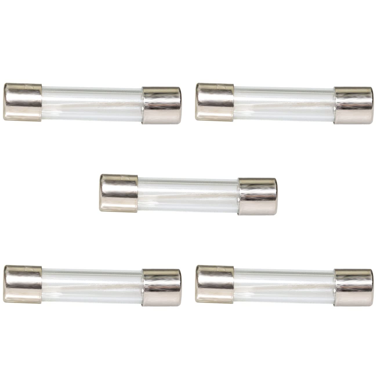 5 Pack 5304509451 Microwave Oven Fuse For Ge, Frigidaire, Kenmore Microwave, 20 Amp 125 Volt-Replaces 1810711, Ea3486694, Ps3486