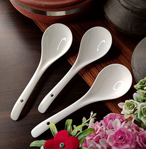 Vemlons 3Piece Ceramic Serving Spoon Set  23 Cm