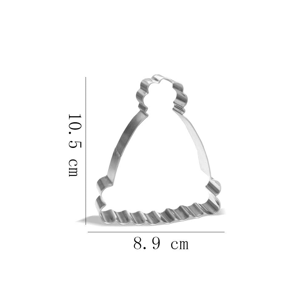 4.1 Inch Winter Hat Cookie Cutter - Stainless Steel