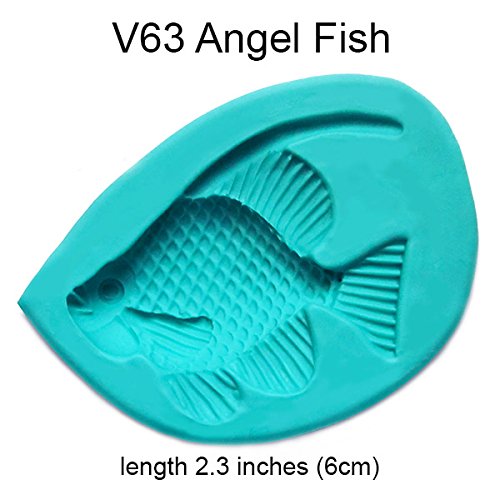 Scott Clark Woolley Angel Fish Silicone Mold