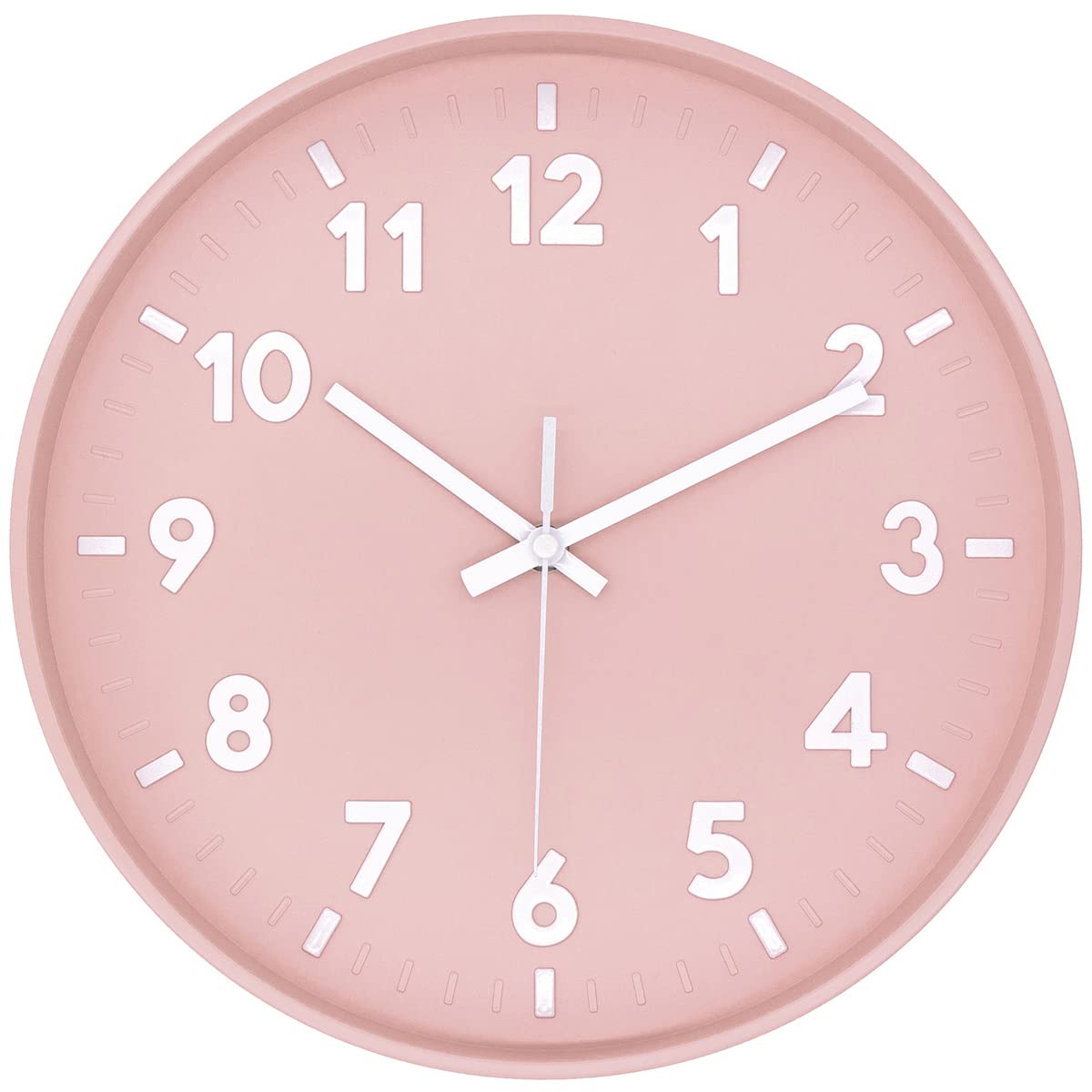 12 Inch Retro Wall Clock Silent Non Ticking Battery Operated Movement Easy To Read Wall Clocks Decorate For Bedroom Living Room 