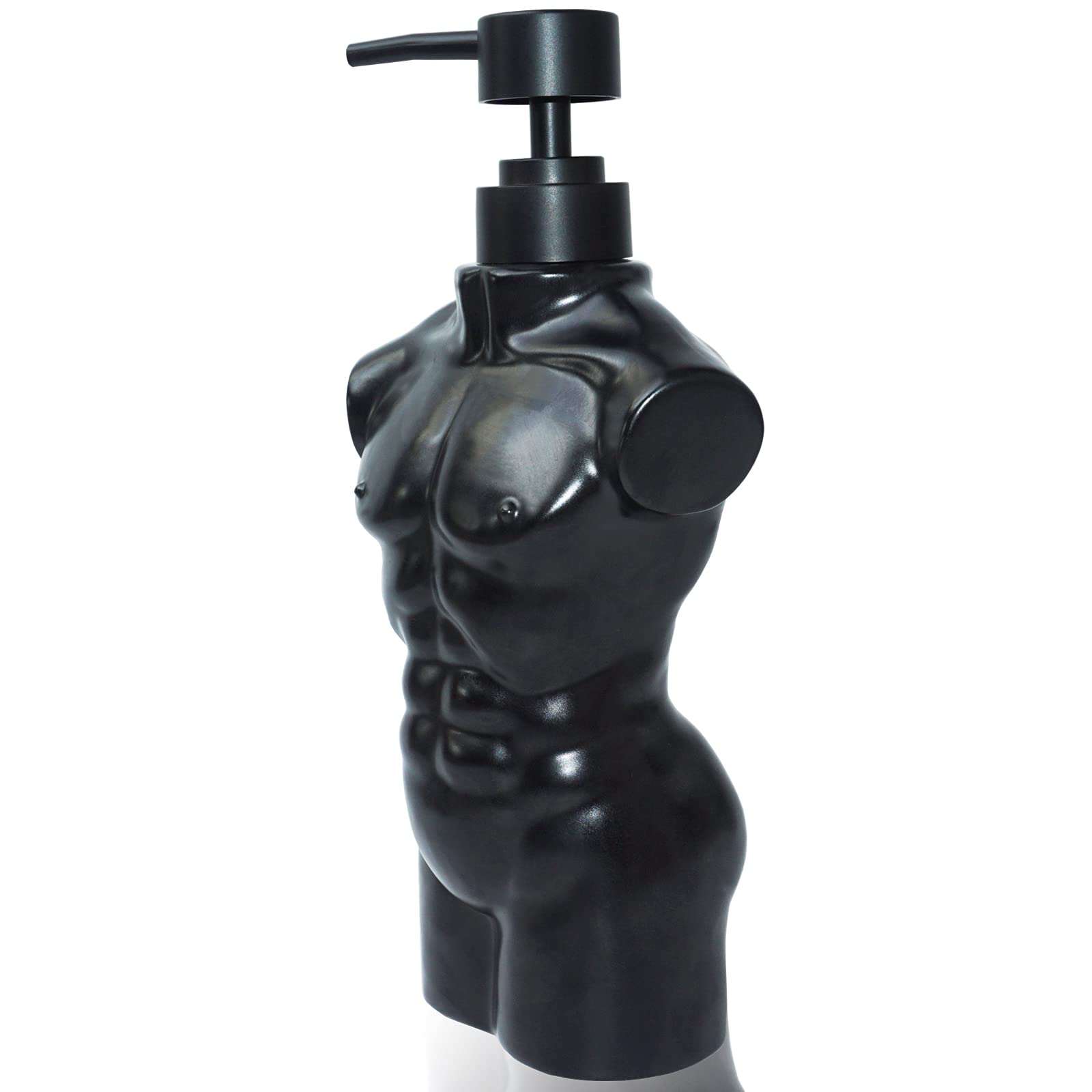 Ceramic Boy Soap Dispenser,Lotion And Soap Dispenser Set Refillable Liquid Hand Soap Dispenser For Bathroom, Premium Kitchen Soa