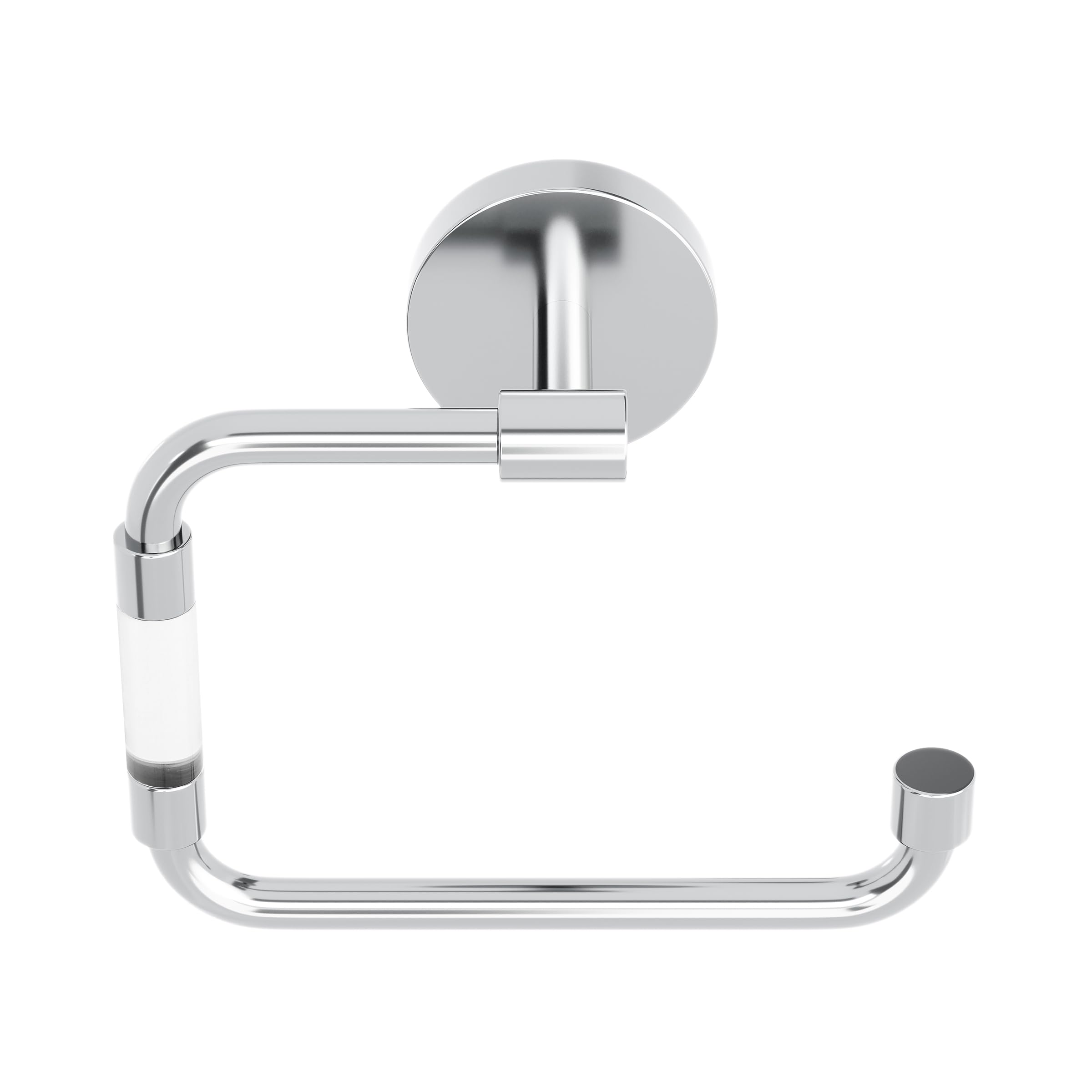 Swiss Madison Verre Acrylic Toilet Paper Holder In Chrome
