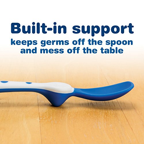 First Essentials By Nuk Rest Easy Spoons, Pack Of 6 (Color May Vary)