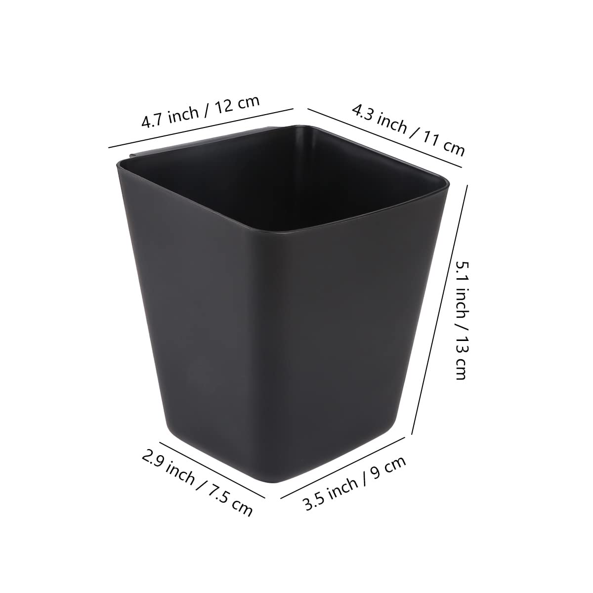 Fvstar 8Pcs Hanging Cup Holder,Utility Rolling Cart Organizer Accessories,Hanging Makeup Pencil Holder,Space Saving Kitchen Stor