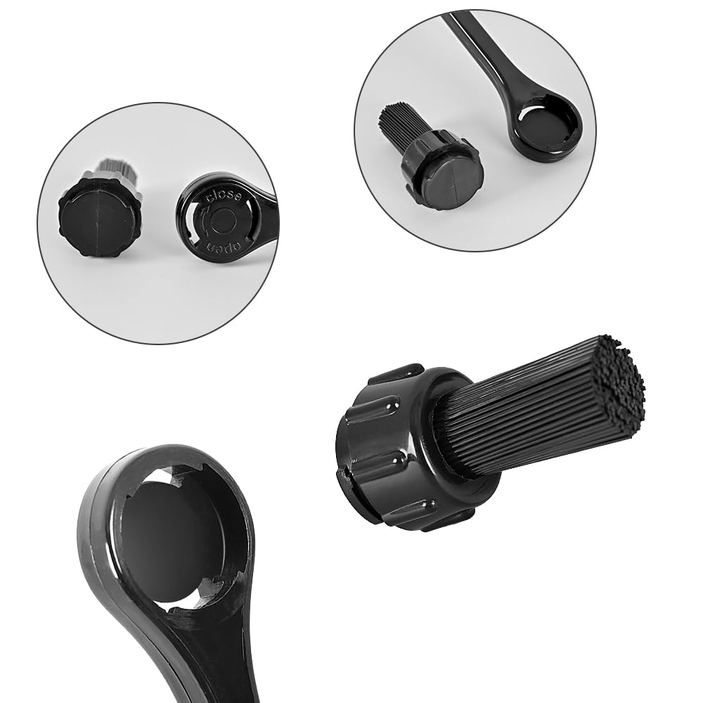 Espresso Machine Cleaning Brush Kit - Cafemasy 6Pcs Replacement Coffee Cleaning Brush Head