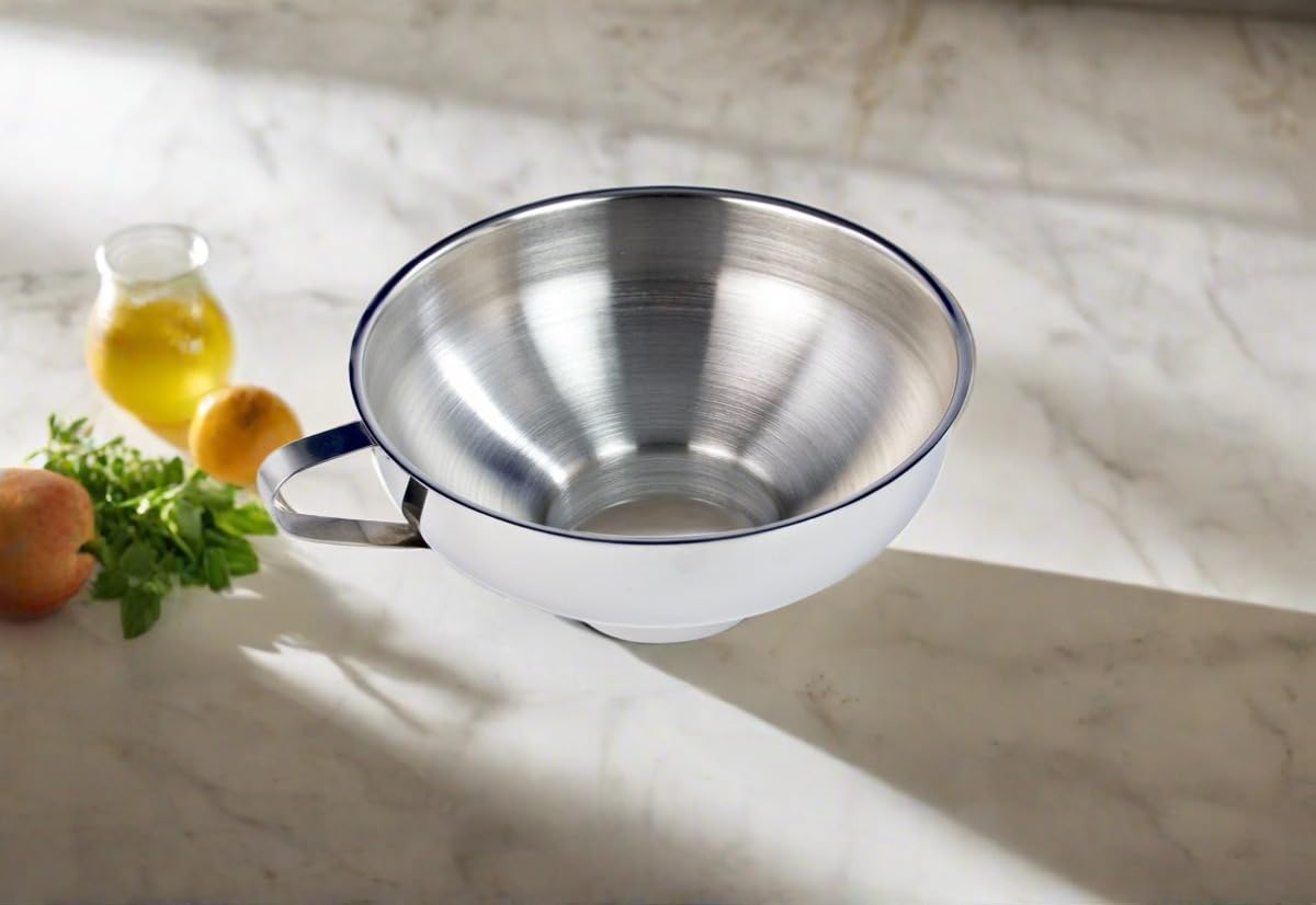 Cuisinox Stainless Steel Canning Funnel - 5.5" Wide, Durable & Versatile Kitchen Tool, Model FUN-58