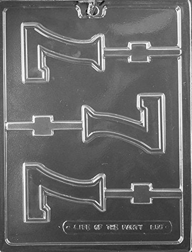 Ncs Number 7 Lollipop Chocolate Mold, Clear, 1 Count - L056