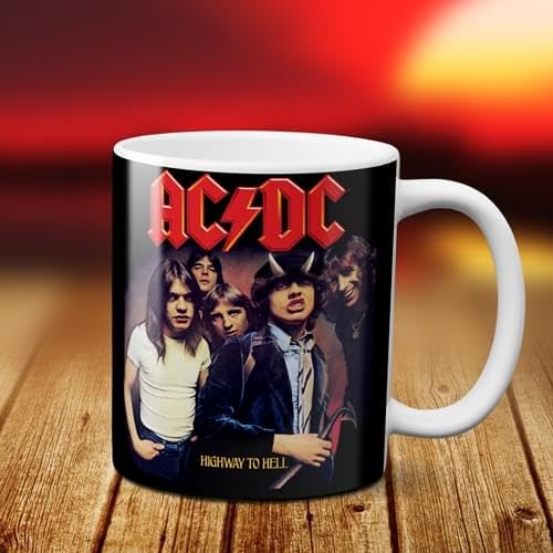 Ac/Dc Highway To Hell Album Cover Artwork 11Oz Mug