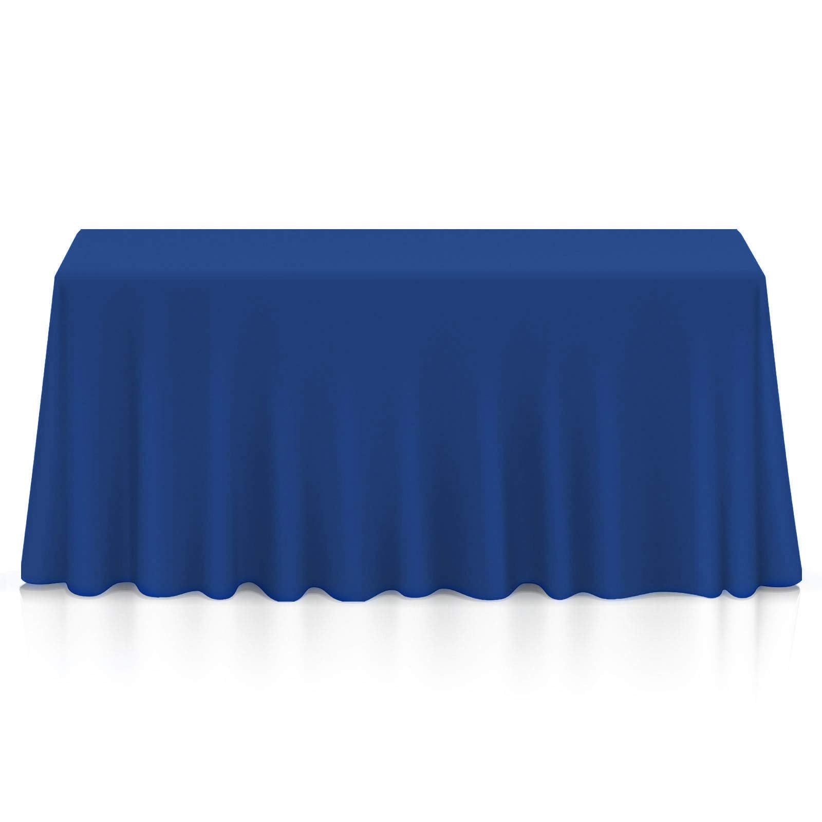 Lann'S Linens - 90 X 156 Premium Tablecloth For Wedding/Banquet/Restaurant - Rectangular Polyester Fabric Table Cloth - Roya