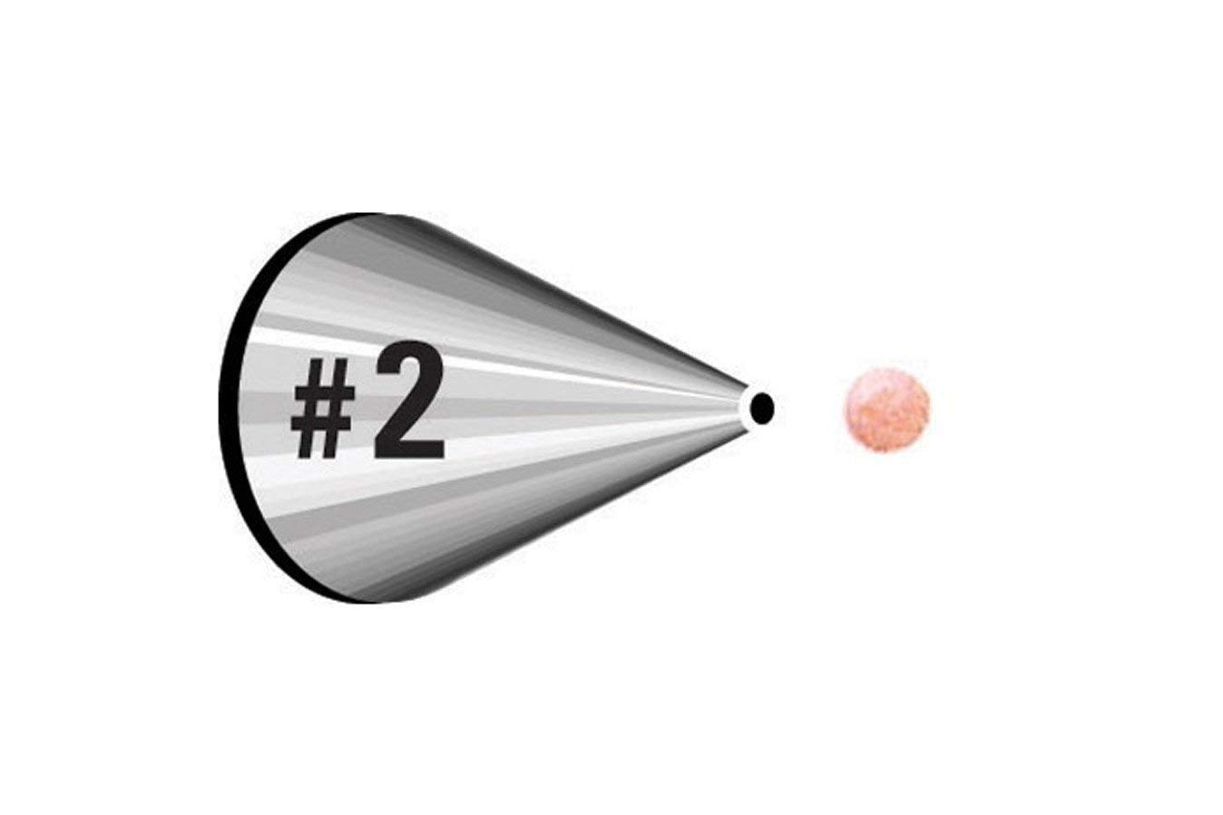 Wilton Decorating Piping Tip, No 2 - Round