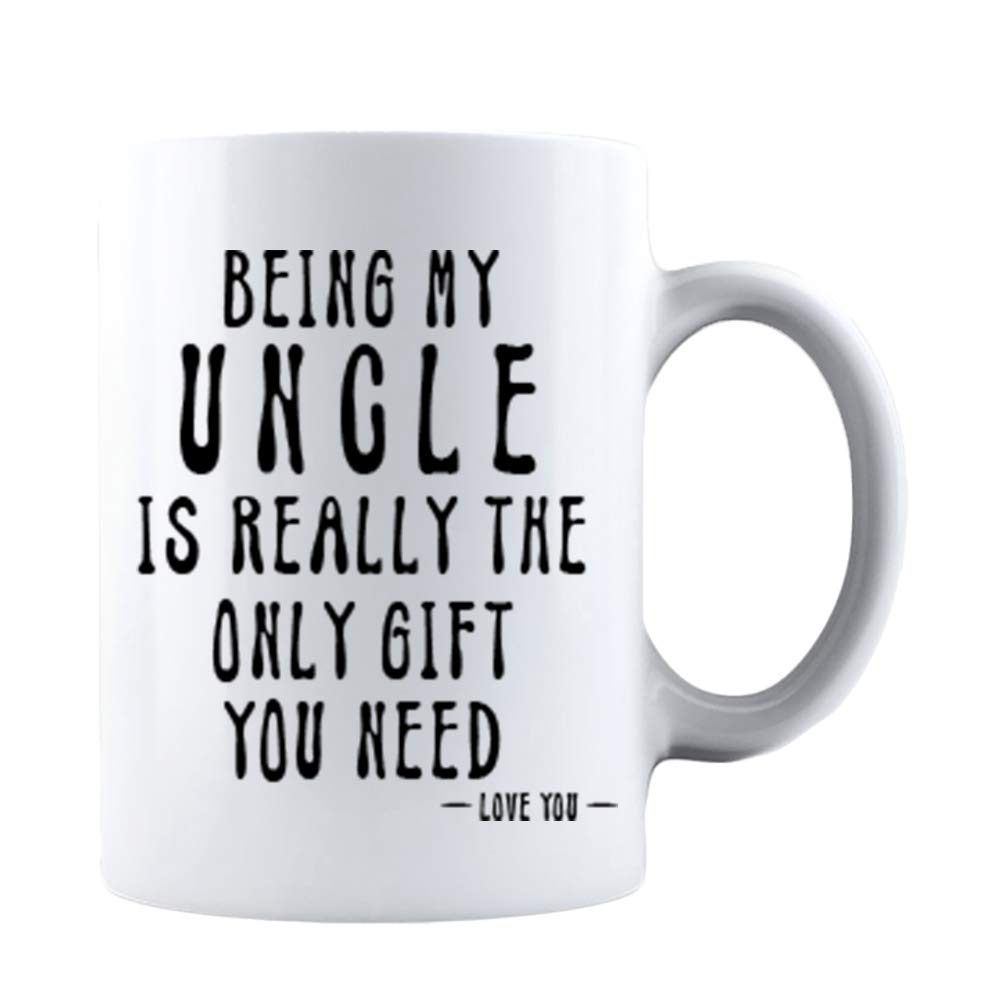 Kropsis Being My Uncle Ceramic Coffee Mug Tea Cup