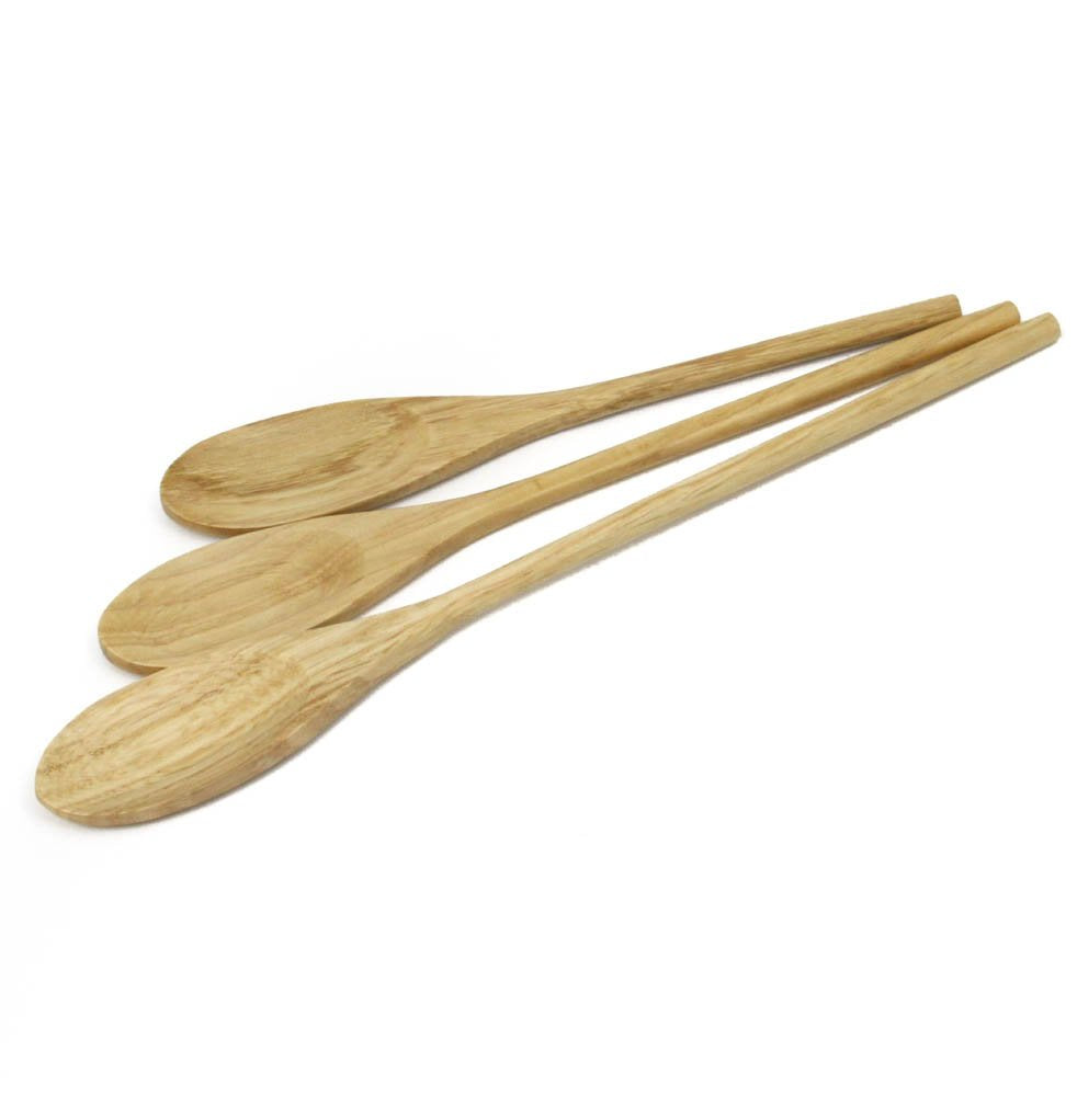 3 Piece Wooden Spoon Set