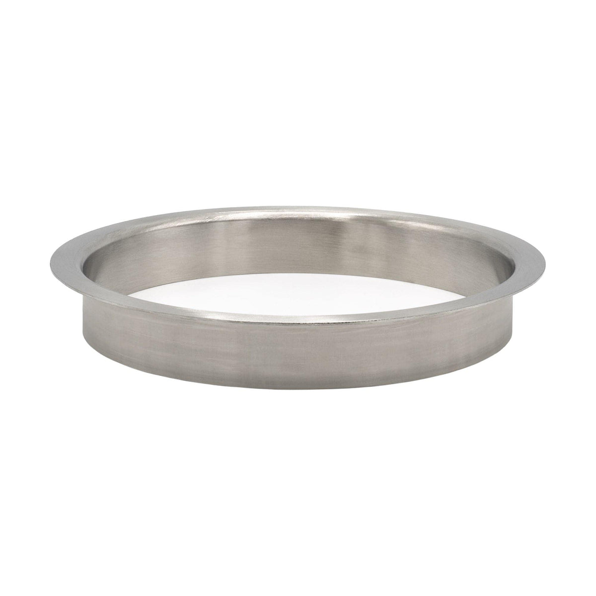 Outwater 6'' (Nominal) Diameter X 1'' Height 304 Polished Stainless Steel Trash Grommets For Countertop Inserted Trash