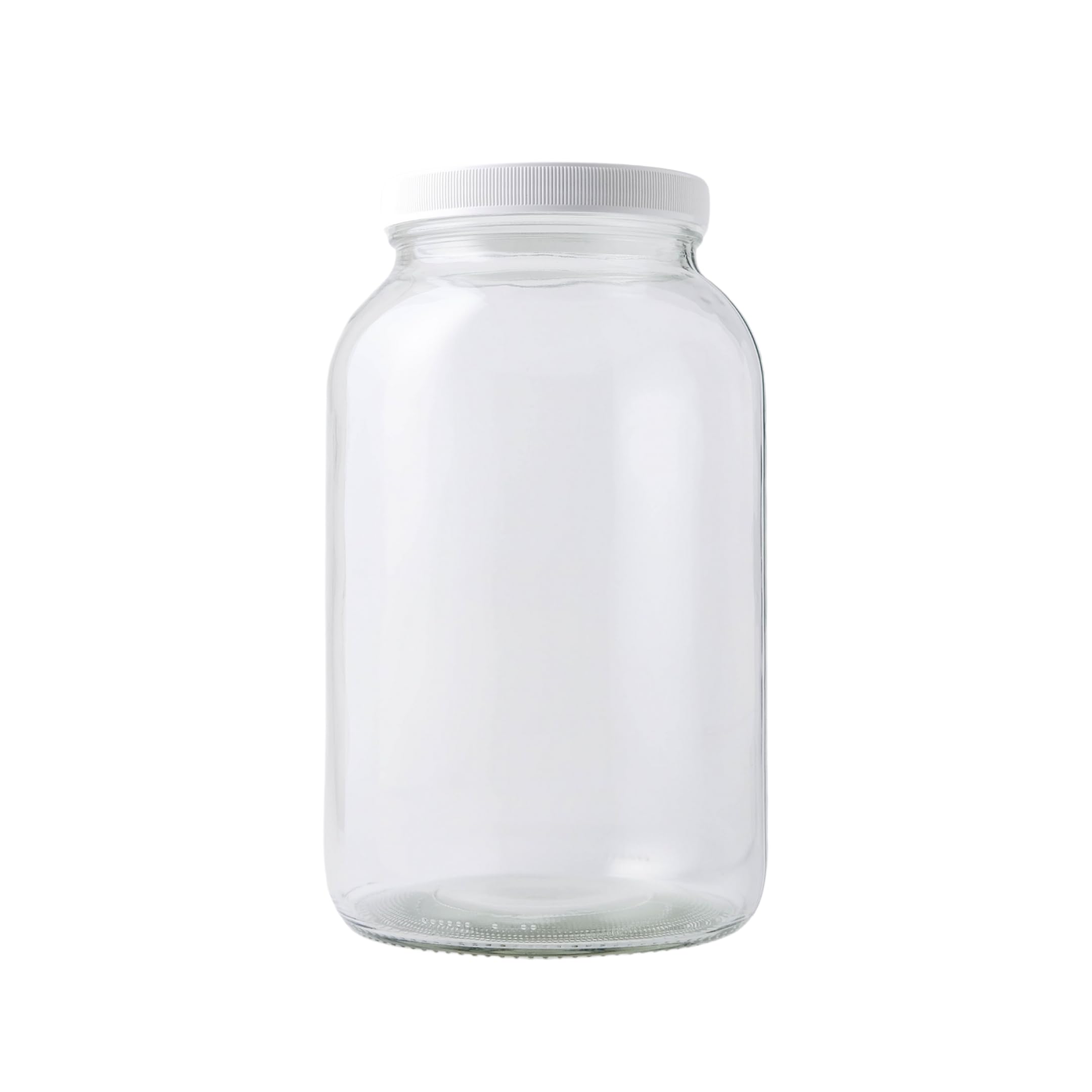 FastRack 1 Gallon Glass Widemouth Jar, 1 Count (Pack of 1), Clear