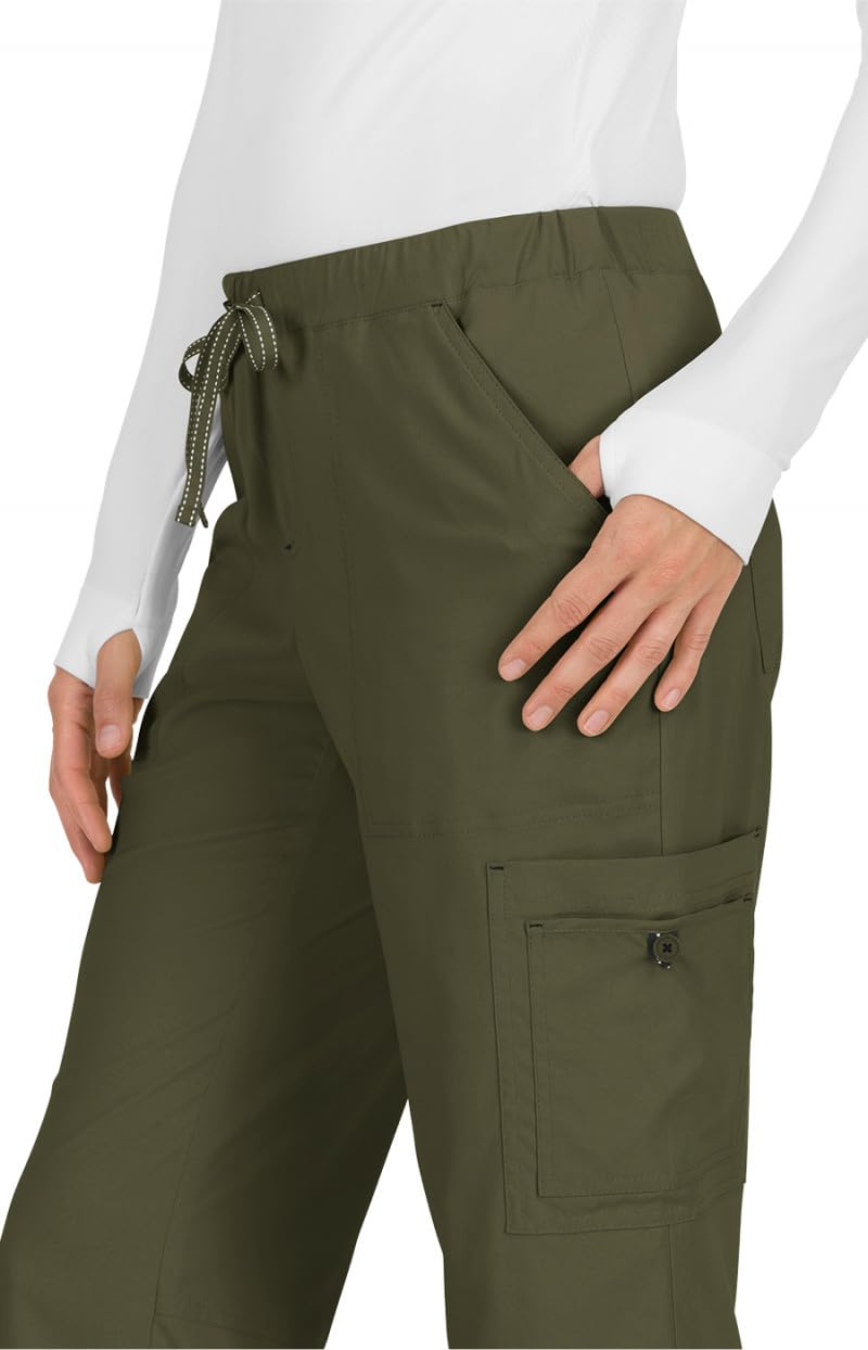 Koi Basics 731 Womens Holly Scrub Pant Olive Green Small