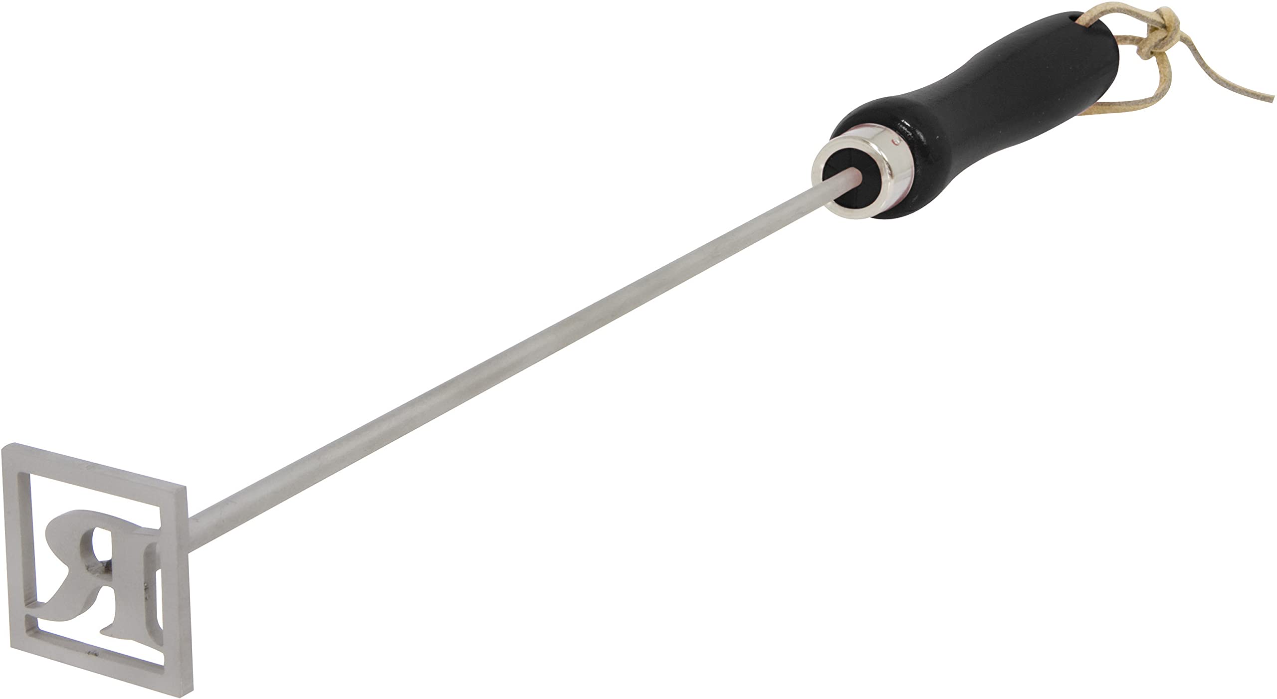 Bbq Fans Rare Branding Iron For Steak, Buns, Wood & Leather