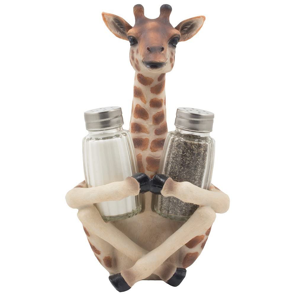 Dwk Animal Holder With Salt And Pepper Shaker Set (3 Piece) | Kitchen D  Cor And Accessories | Salt And Pepper Shakers | Home D