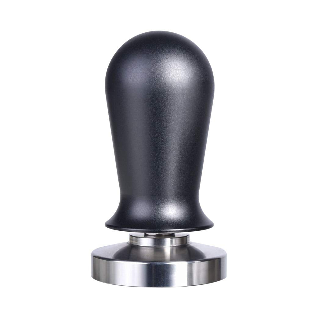 Matow 53Mm Calibrated Espresso Tamper, Calibrated Coffee Tamper With Spring Loaded Anodized Aluminum Handle Stainless Steel Flat