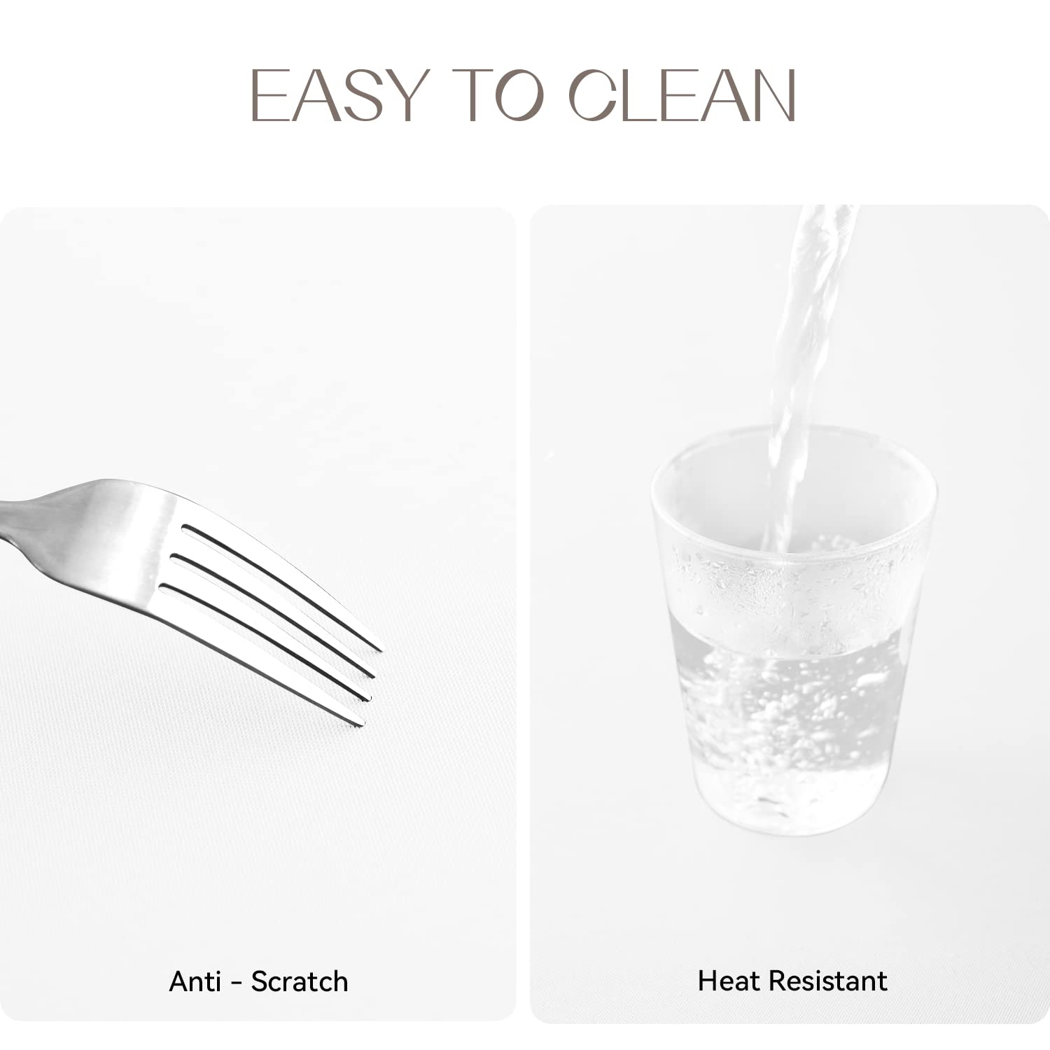 Romanstile Christmas Rectangle Tablecloth, 2 Pack 60 X 84 Inch, Stain And Wrinkle Resistant Washable Polyester Table Cover For D